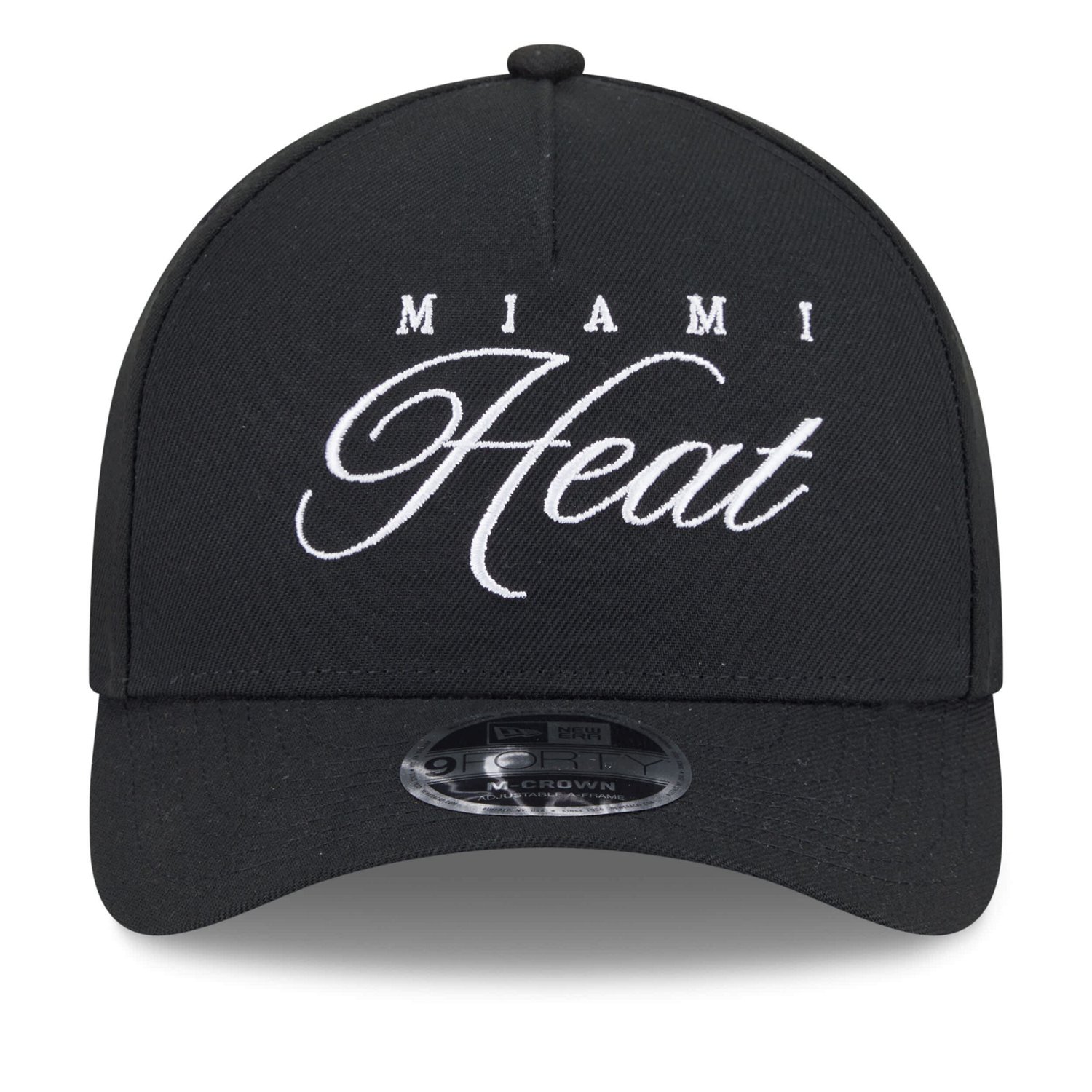 New Era Miami Heat 2025 NBA Draft M-Crown A-Frame 9FORTY Adjustable Hat