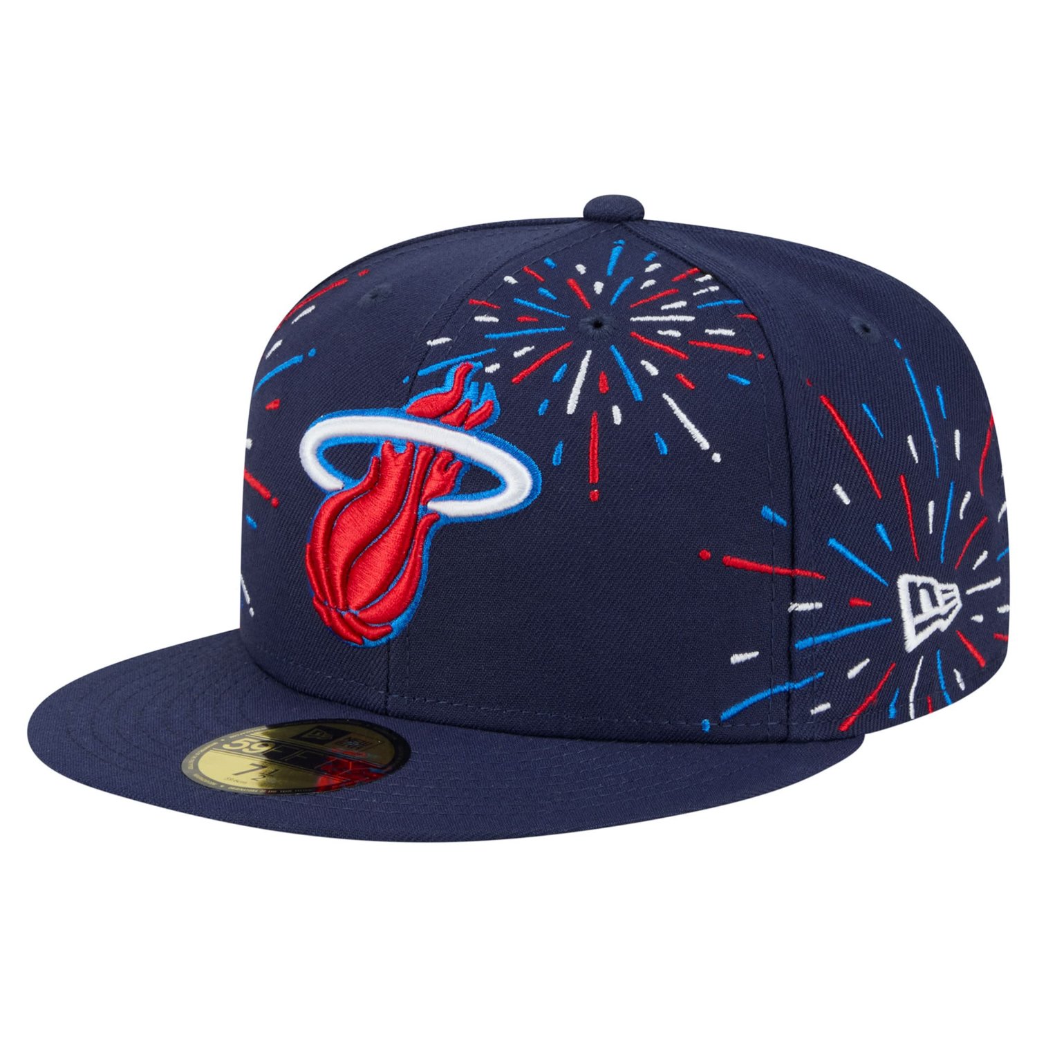 New Era Miami Heat Americana Fireworks 59FIFTY Fitted Hat
