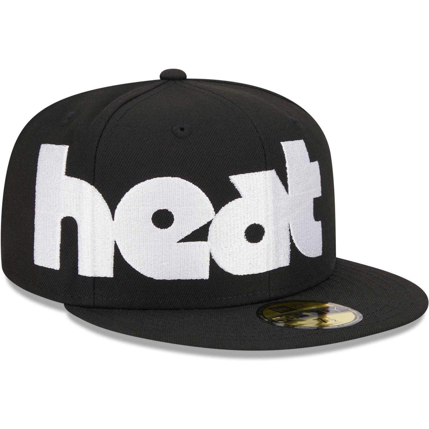 New Era Miami Heat Checkerboard UV 59FIFTY Fitted Hat