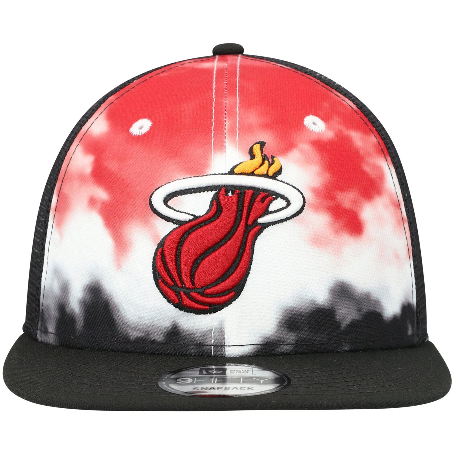 New Era Miami Heat Hazy Trucker 9FIFTY Snapback Hat                                                                              - view number 2