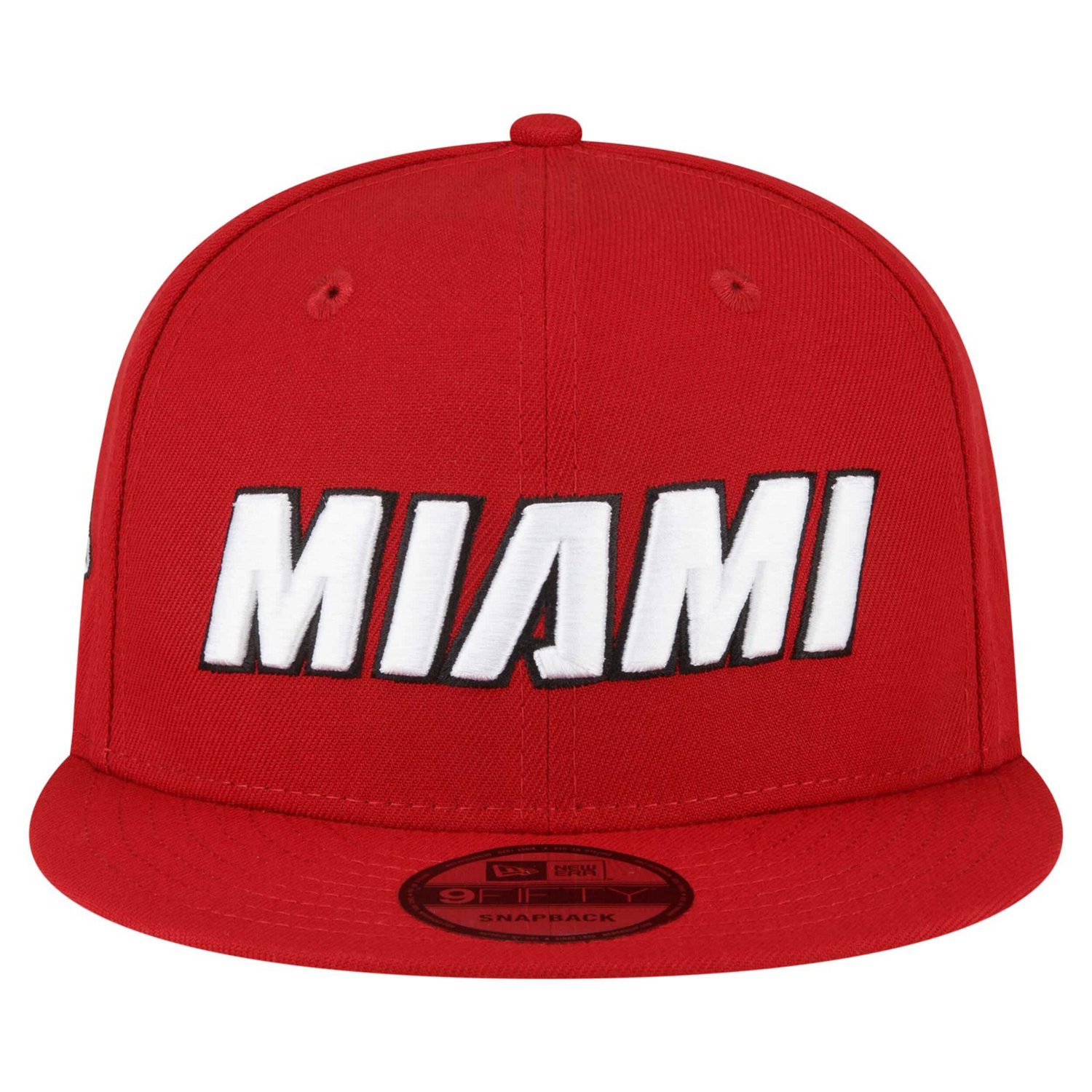 New Era Miami Heat Jersey Hook Statement Edition 9FIFTY Snapback Hat                                                             - view number 2