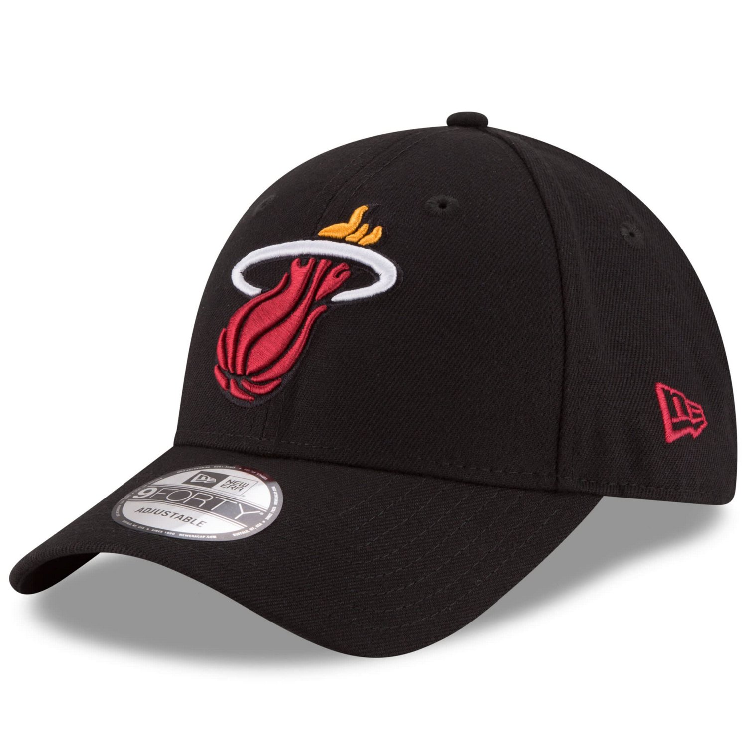 New Era Miami Heat Official Team Color 9FORTY Adjustable Hat