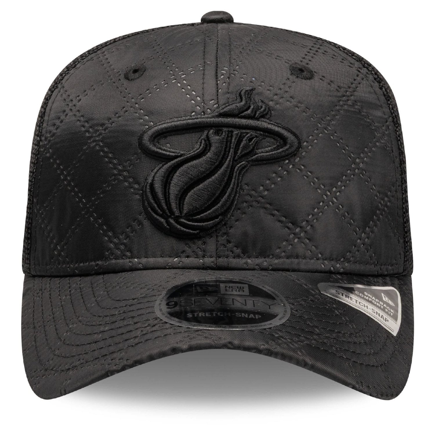 New Era Miami Heat Quilted 9SEVENTY Trucker Adjustable Hat - view number 2