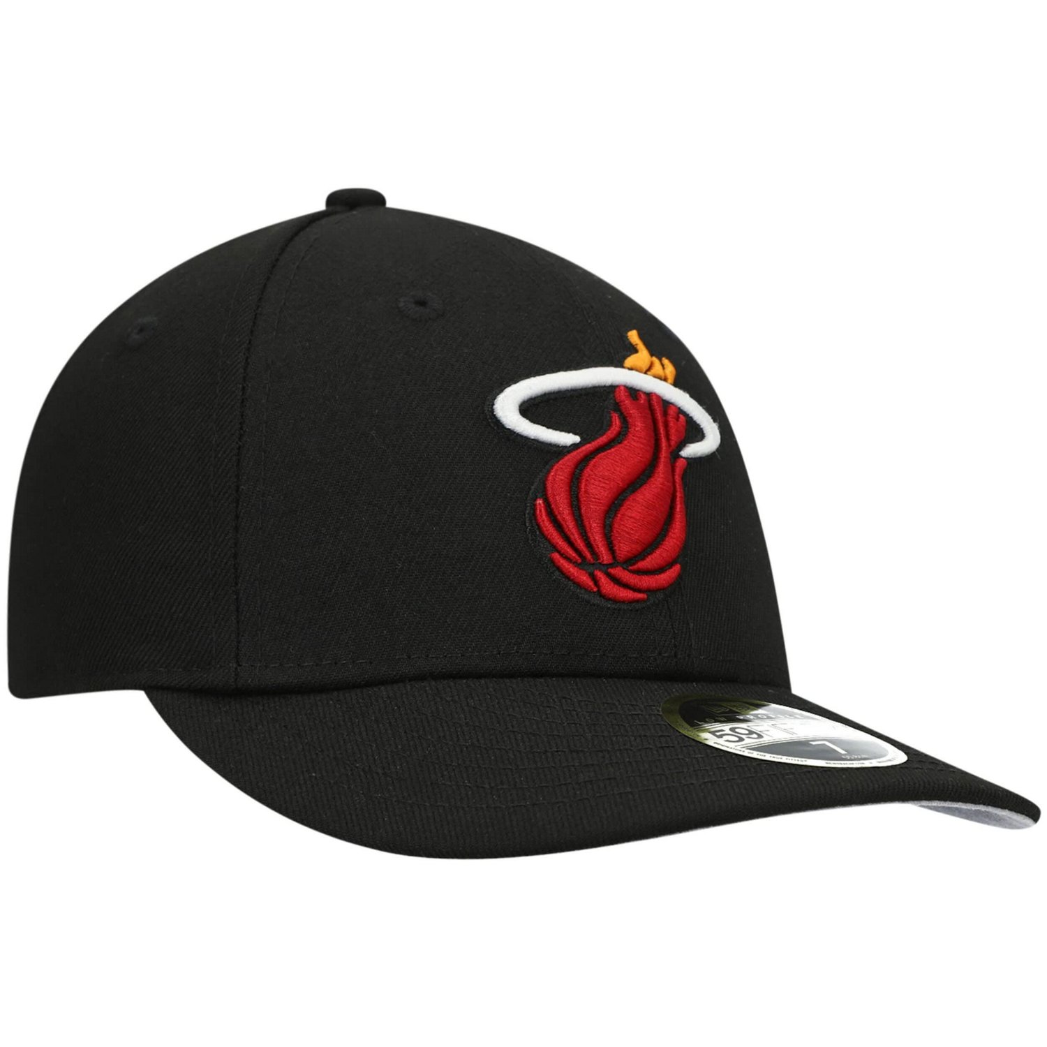 New Era Miami Heat Team Low Profile 59FIFTY Fitted Hat - view number 3