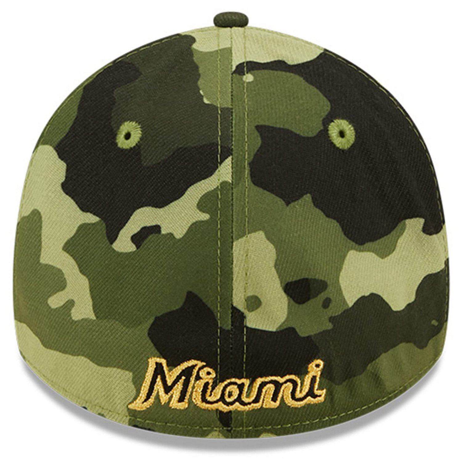 New Era Miami Marlins 2022 Armed Forces Day 39THIRTY Flex Hat