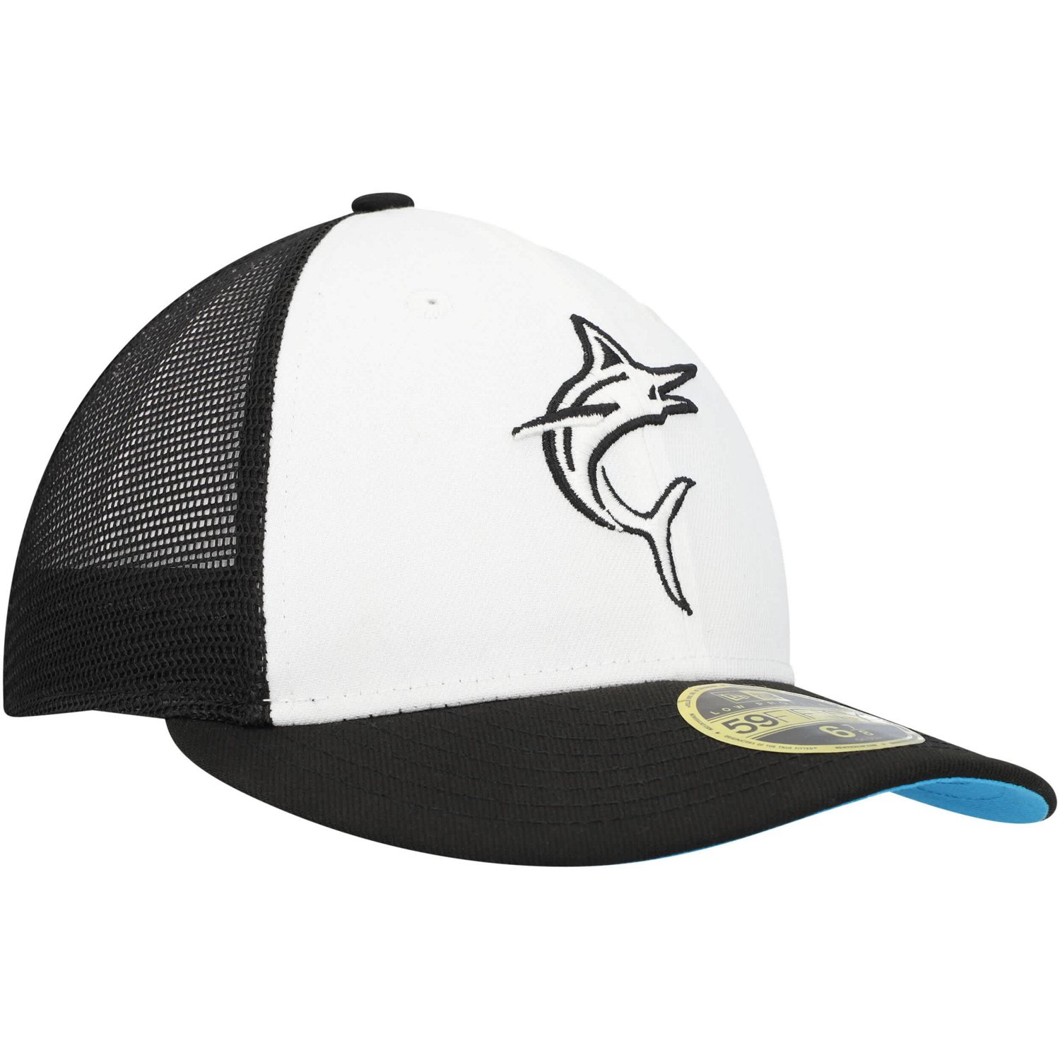 New Era Miami Marlins 2023 On-Field Batting Practice Low Profile 59FIFTY Fitted Hat - view number 3