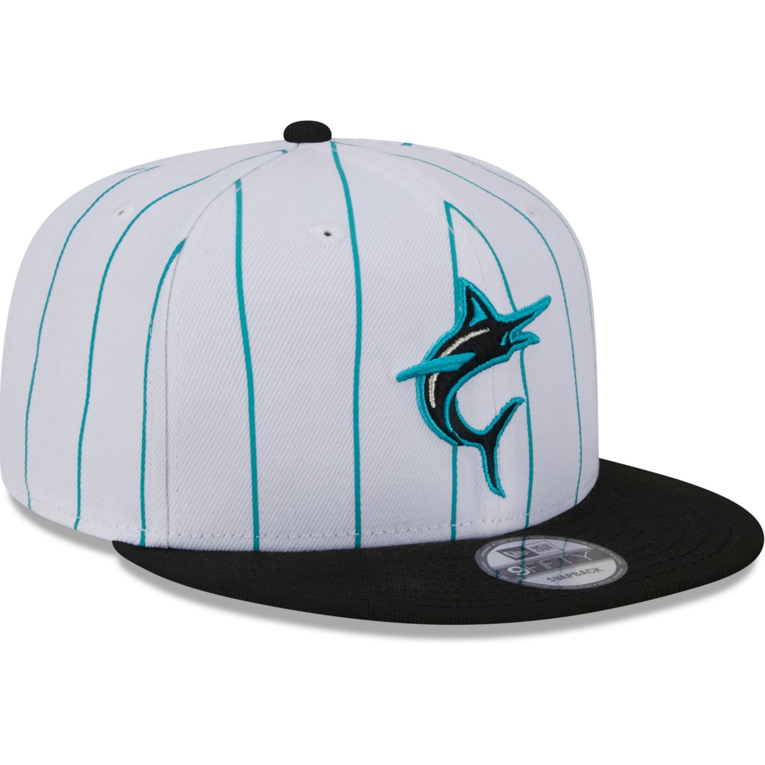 New Era Miami Marlins 2024 Batting Practice 9FIFTY Snapback Hat - view number 3