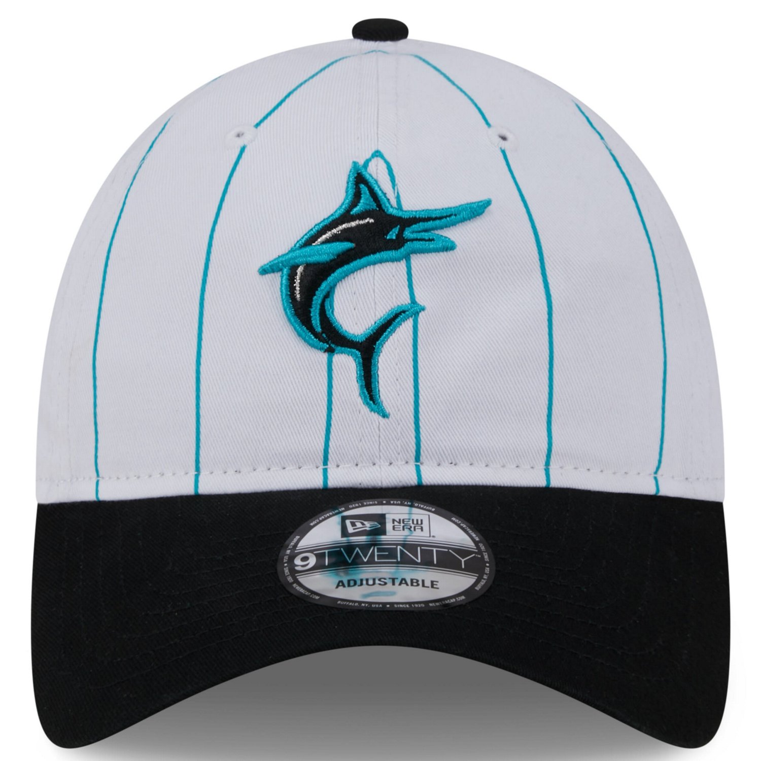 New Era Miami Marlins 2024 Batting Practice 9TWENTY Adjustable Hat                                                               - view number 2
