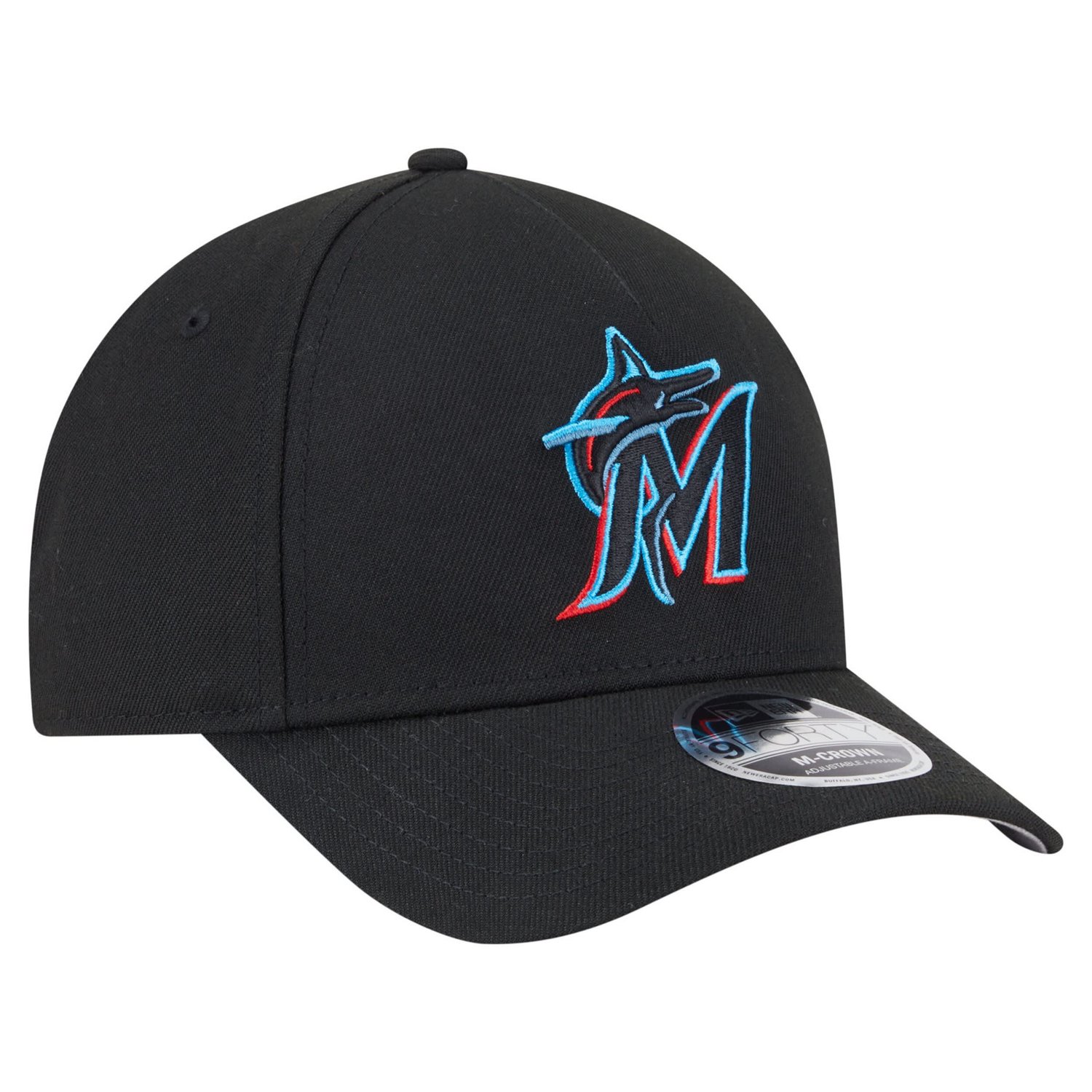 New Era Miami Marlins 9FORTY M-Crown Adjustable Hat - view number 3