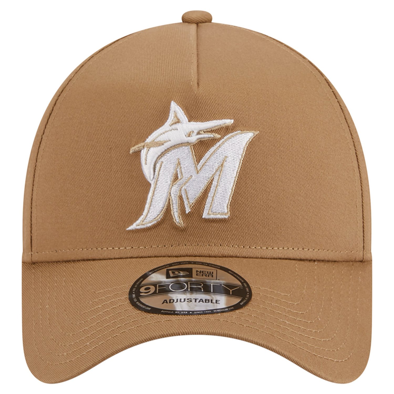 New Era Miami Marlins A-Frame 9FORTY Adjustable Hat
