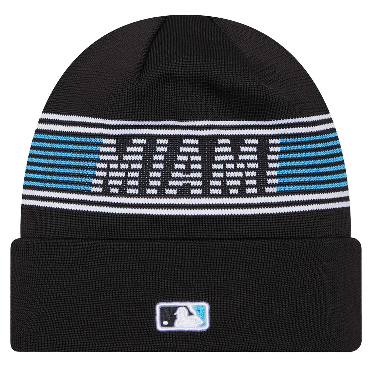 New Era Miami Marlins Authentic Collection Cuffed Knit Hat - view number 2