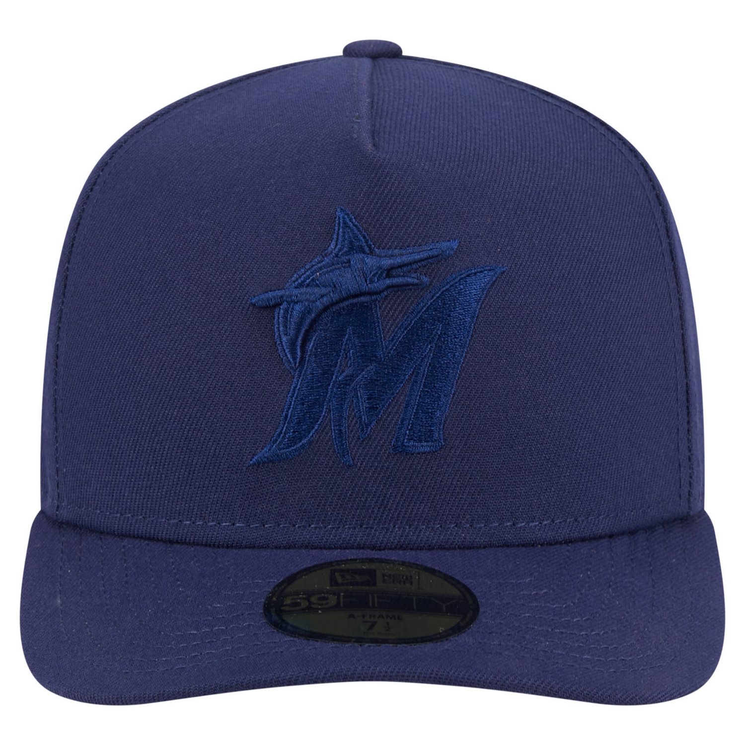 New Era Miami Marlins Color Pack A-Frame 59FIFTY Fitted Hat - view number 2