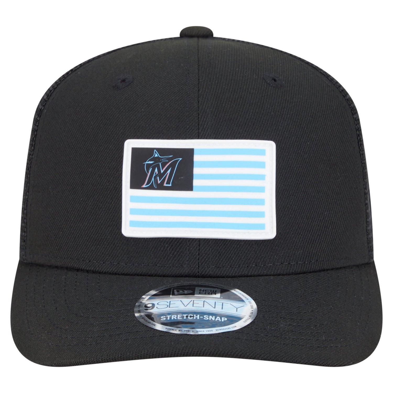 New Era Miami Marlins Flag 9SEVENTY Stretch-Snap Hat