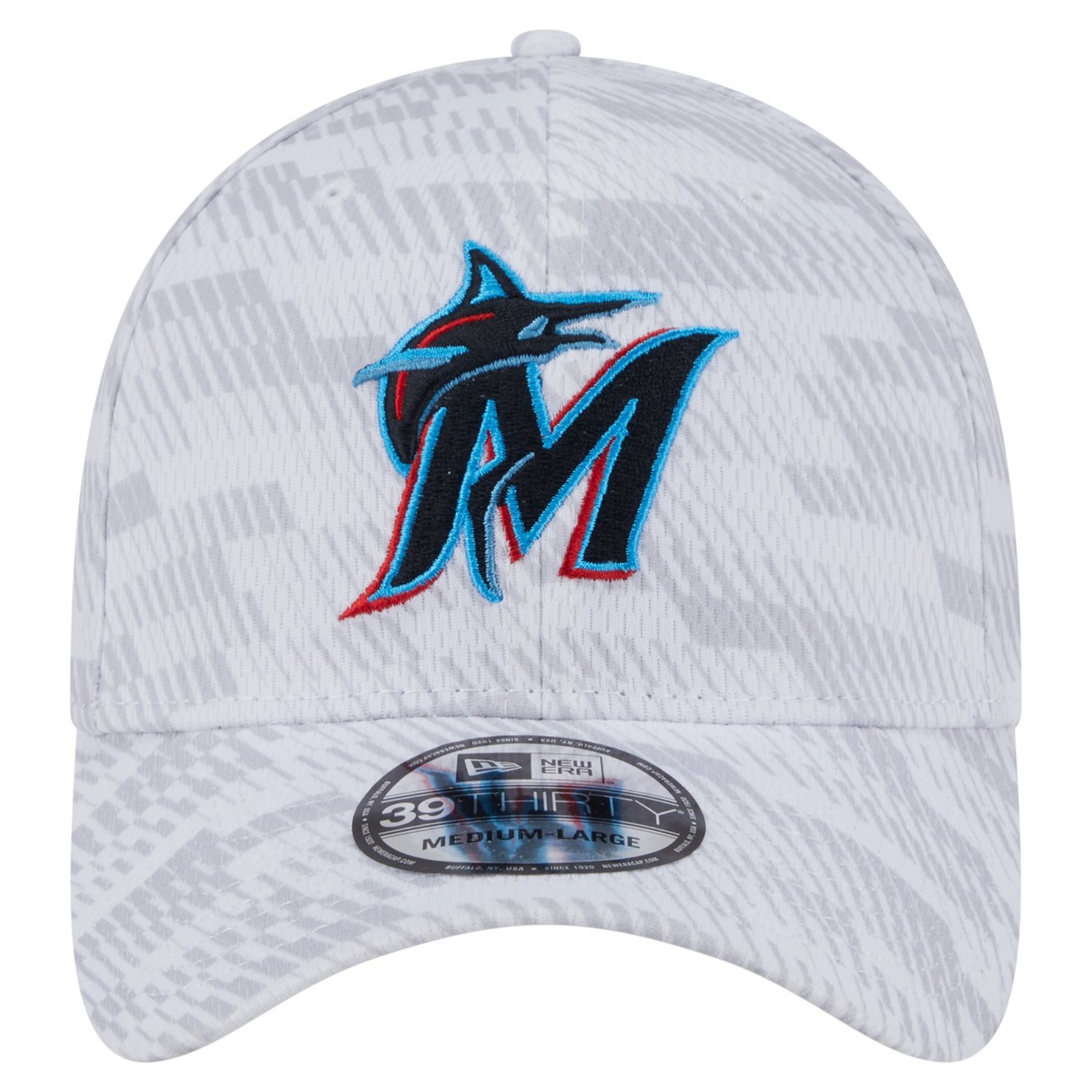 New Era Miami Marlins Graded 39THIRTY Flex Hat - view number 2