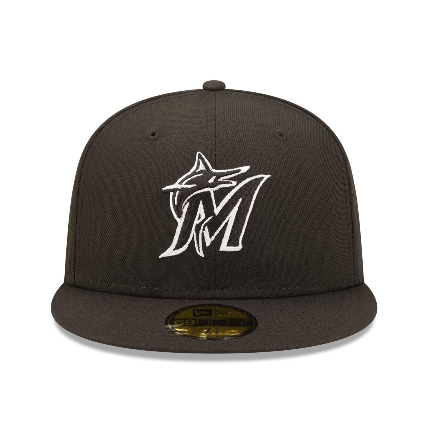 New Era Miami Marlins Logo 59FIFTY Fitted Hat - view number 2