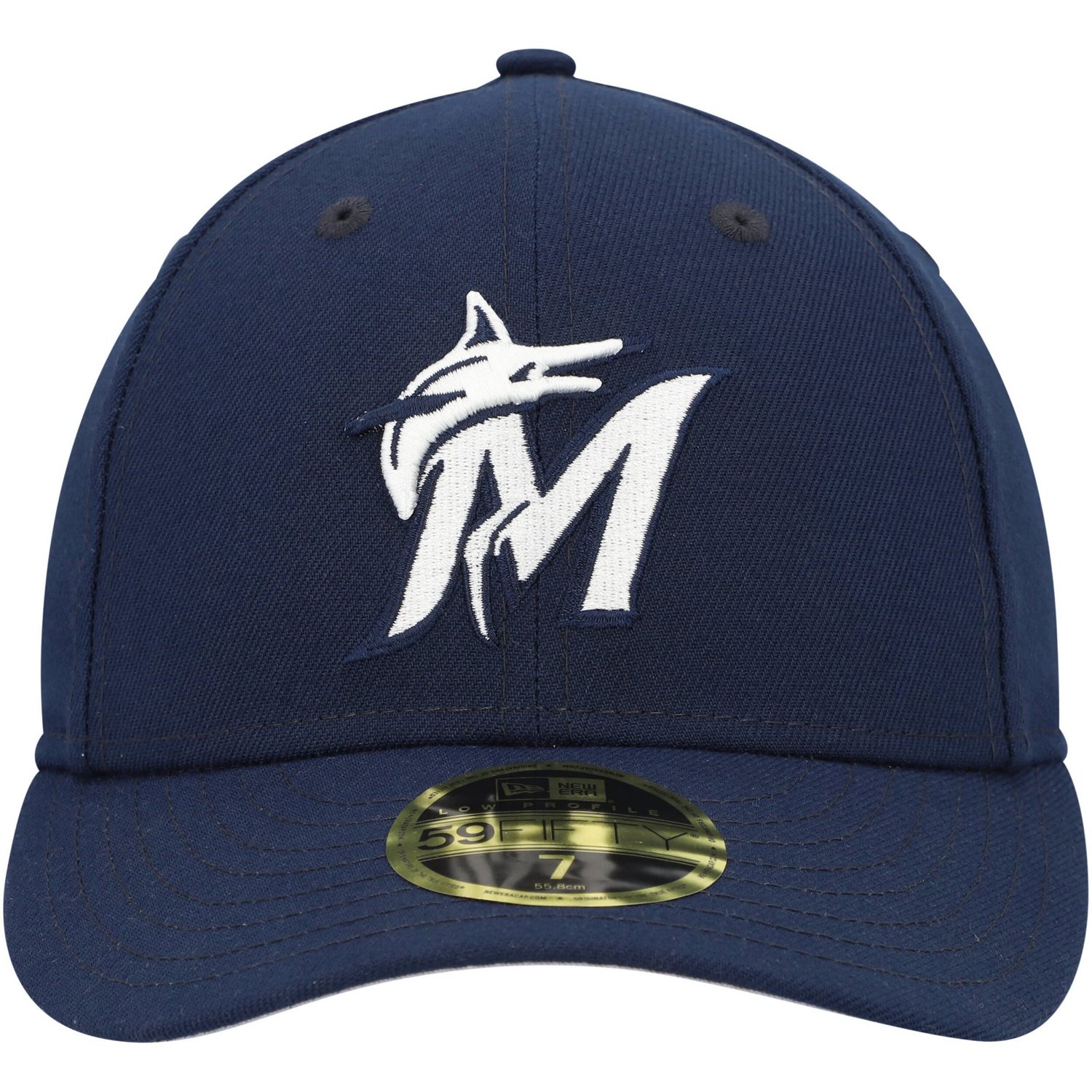 New Era Miami Marlins Oceanside Low Profile 59FIFTY Fitted Hat                                                                   - view number 2