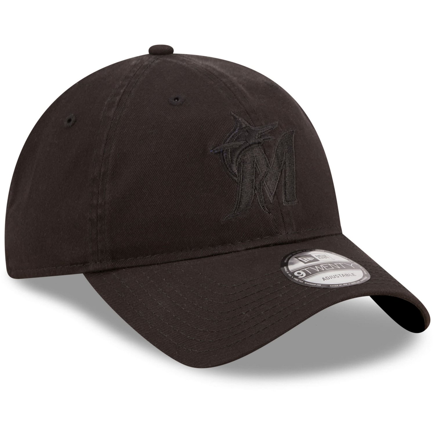New Era Miami Marlins On Core Classic 20 9TWENTY Adjustable Hat - view number 3