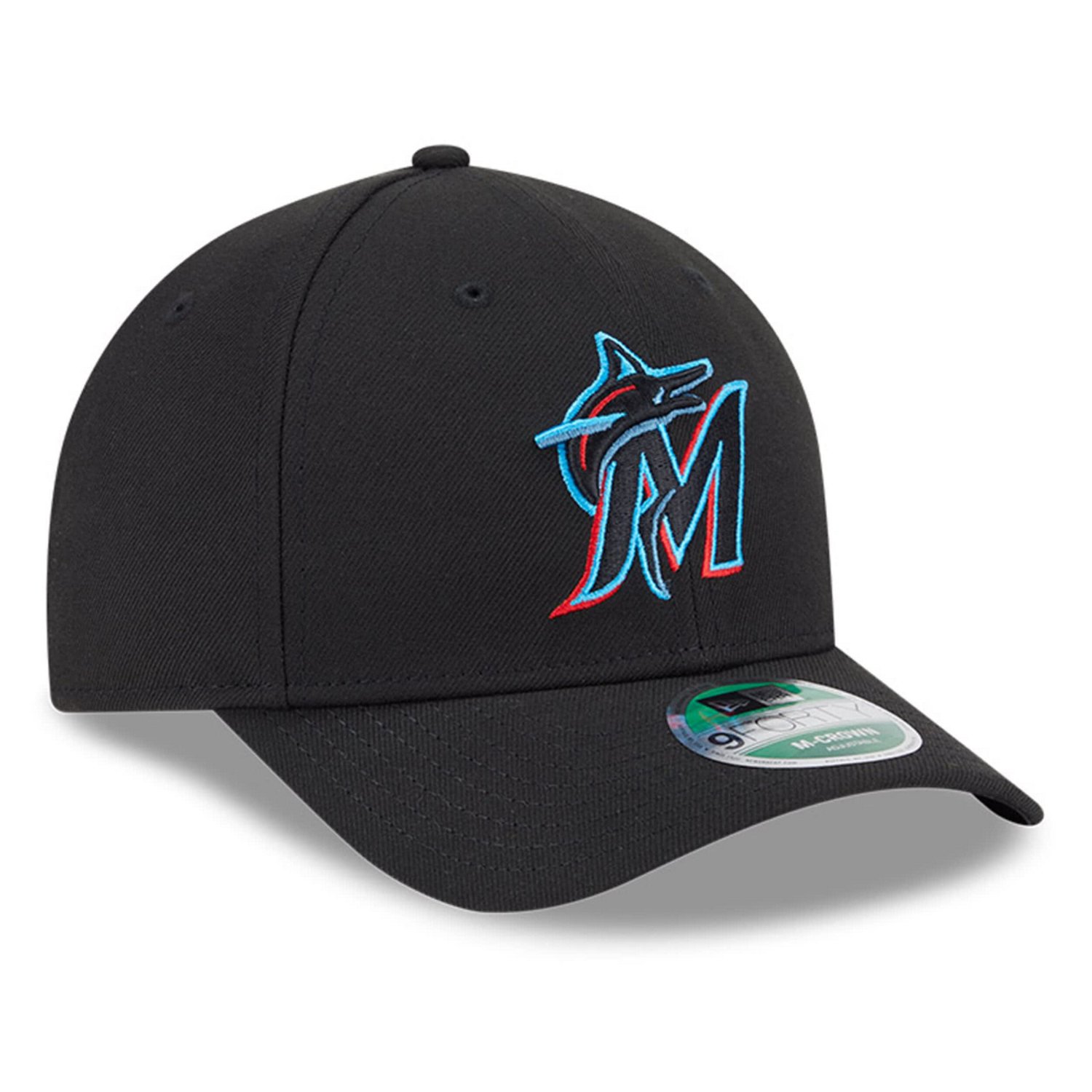 New Era Miami Marlins Player Replica 9FORTY Adjustable Hat - view number 3