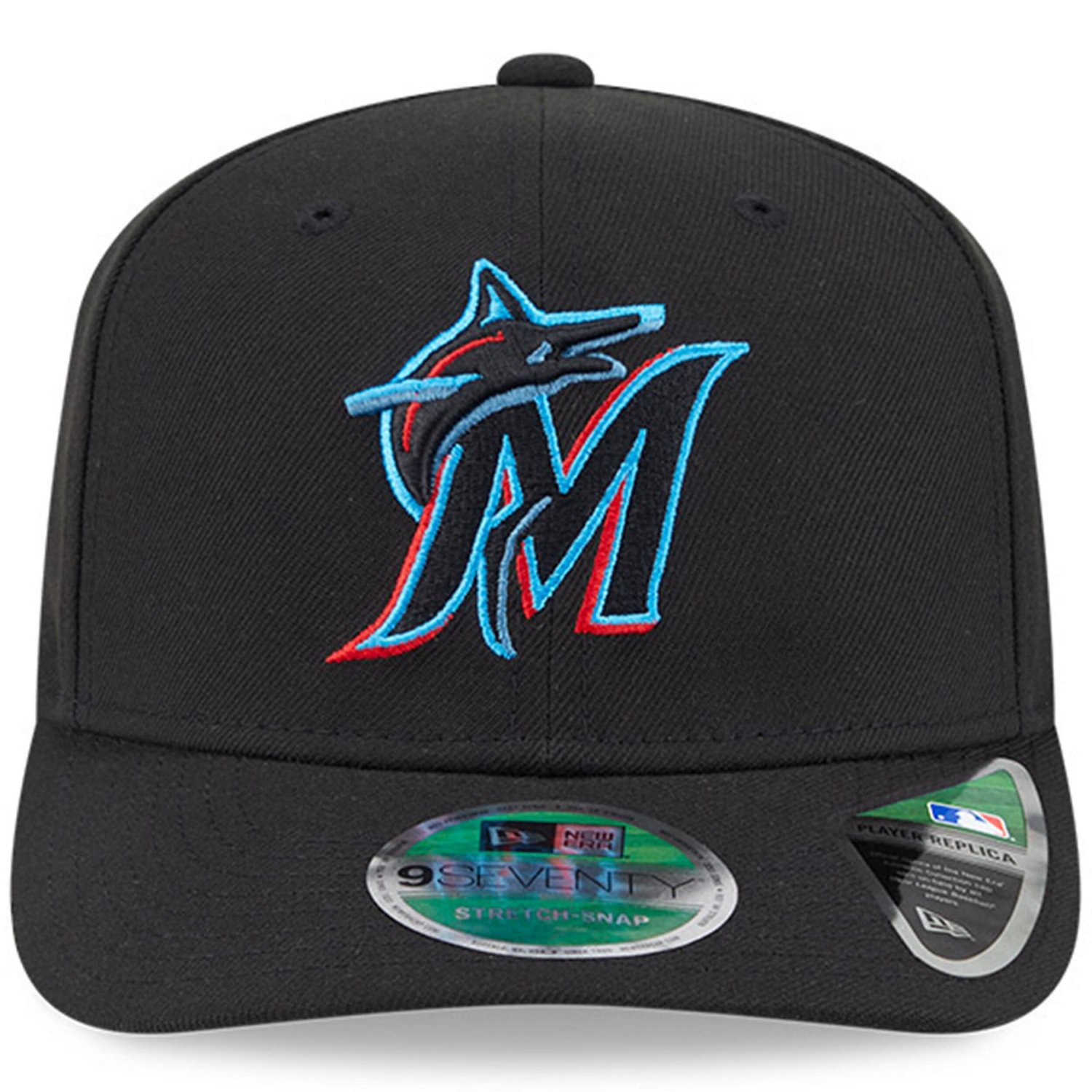 New Era Miami Marlins Player Replica 9SEVENTY Adjustable Hat