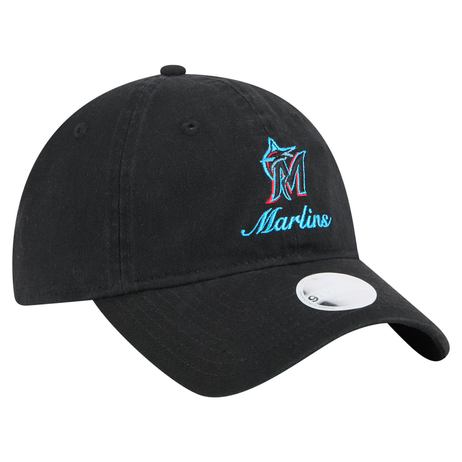 New Era Miami Marlins Preppy Team 9TWENTY Adjustable Hat - view number 3
