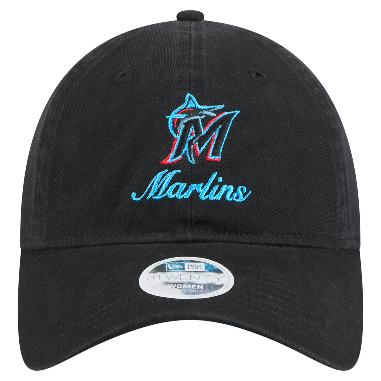 New Era Miami Marlins Preppy Team 9TWENTY Adjustable Hat - view number 2
