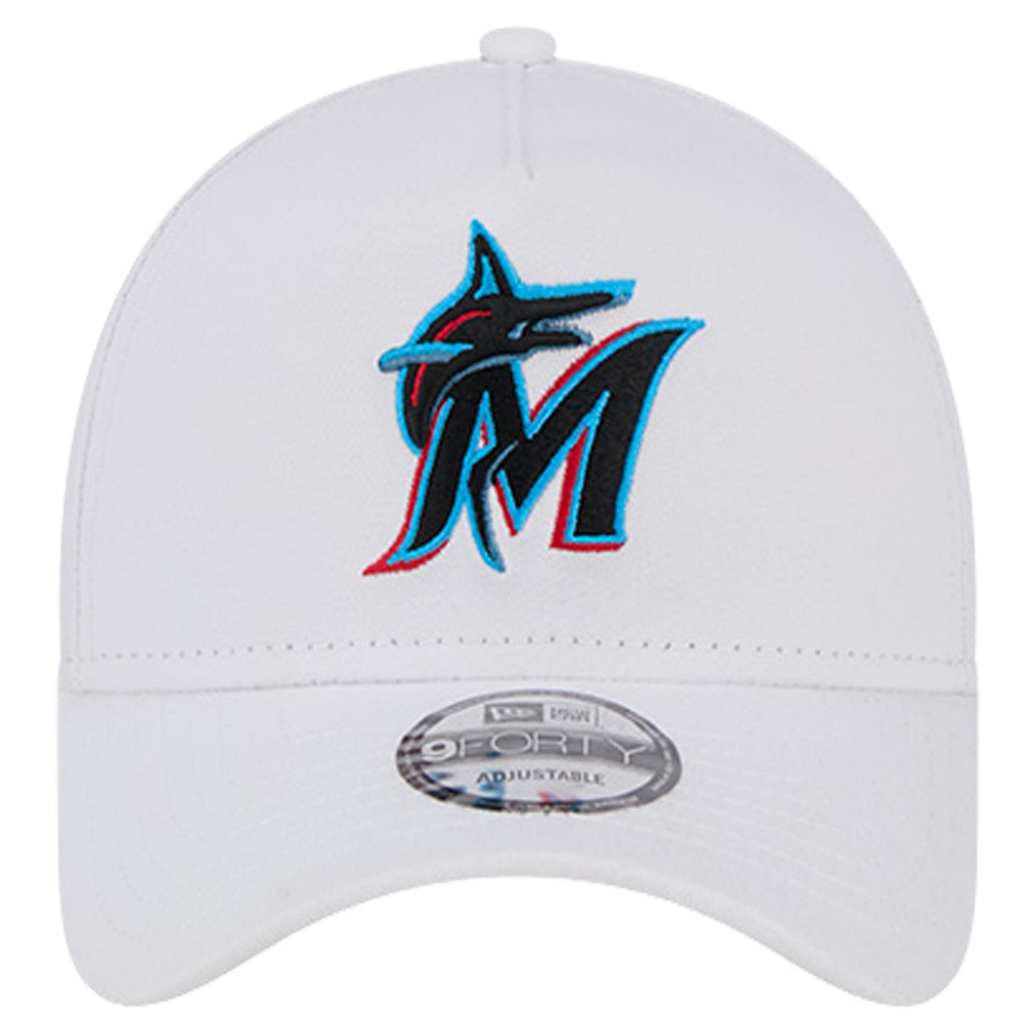 New Era Miami Marlins TC A-Frame 9FORTY Adjustable Hat - view number 2