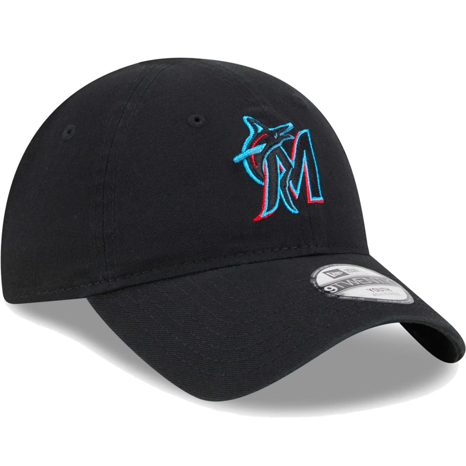 New Era Miami Marlins Team 9TWENTY Adjustable Hat                                                                                - view number 3