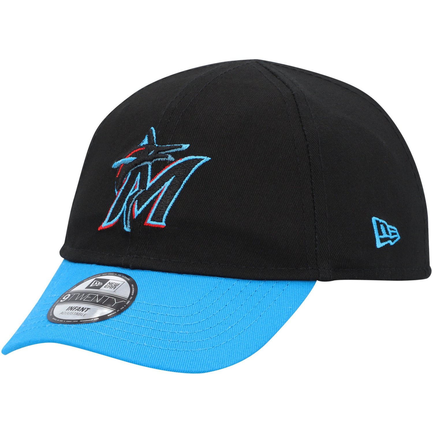 New Era Miami Marlins Team Color My First 9TWENTY Flex Hat                                                                       - view number 1