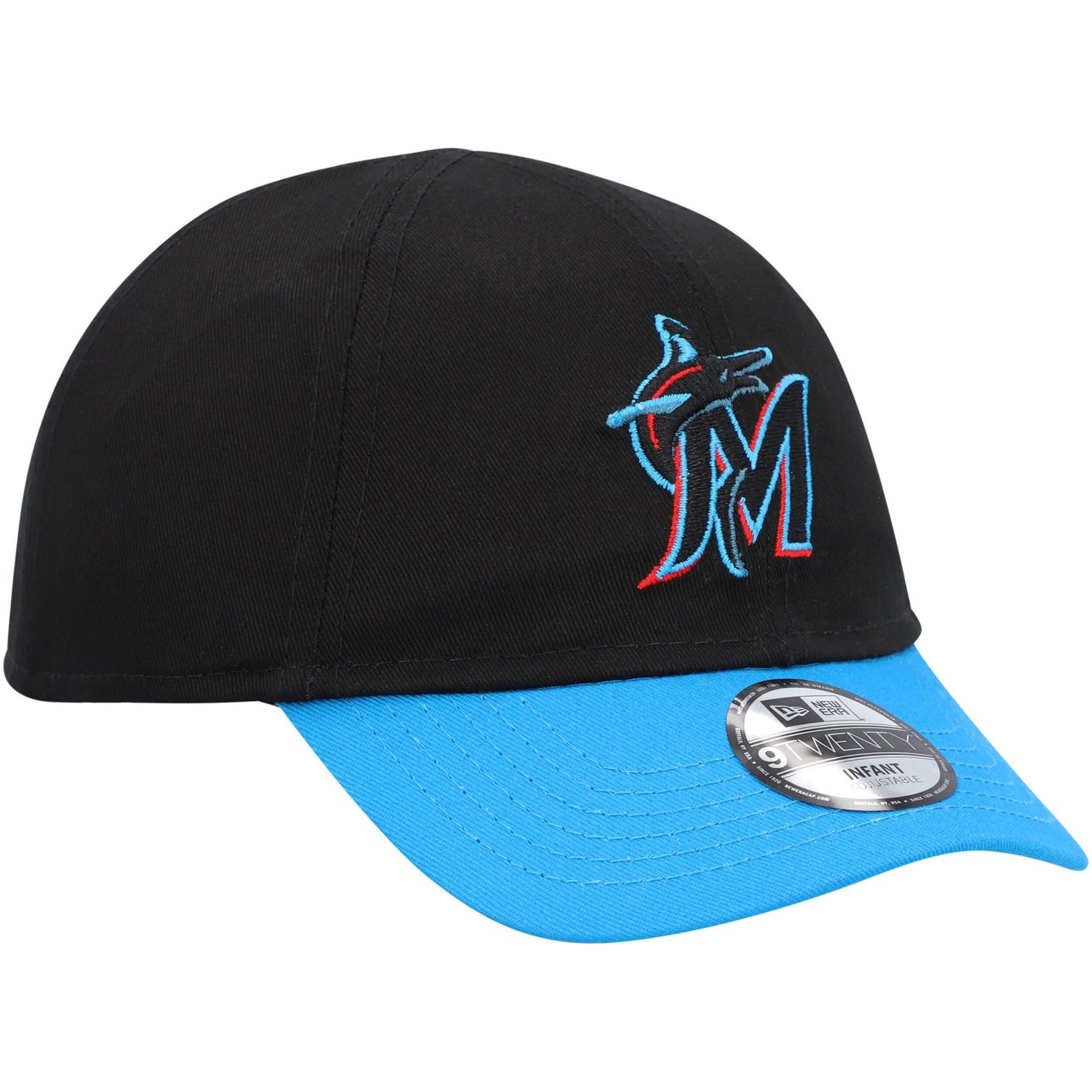 New Era Miami Marlins Team Color My First 9TWENTY Flex Hat                                                                       - view number 3