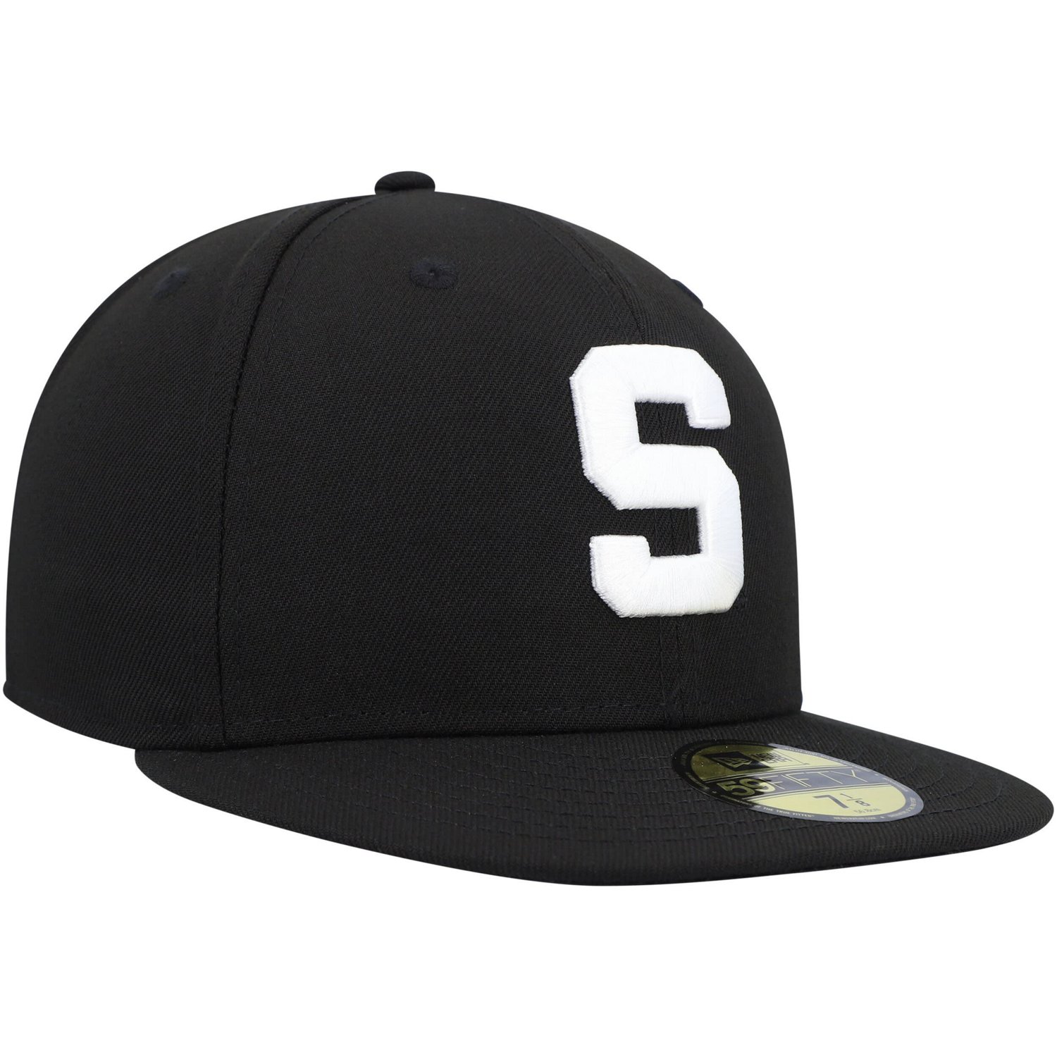 New Era Michigan State Spartans  White 59FIFTY Fitted Hat - view number 3