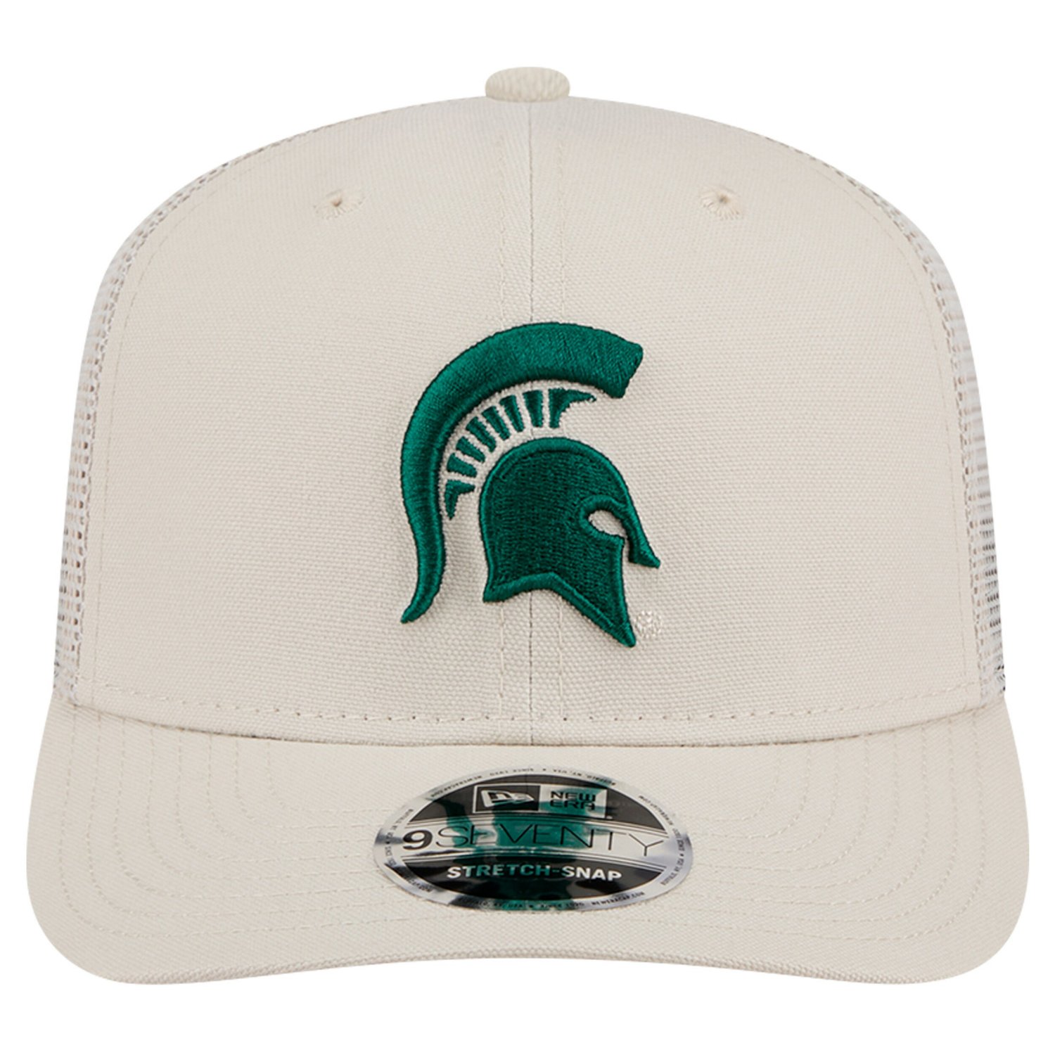 New Era Michigan State Spartans Canvas 9SEVENTY Stretch-Snap Adjustable Hat