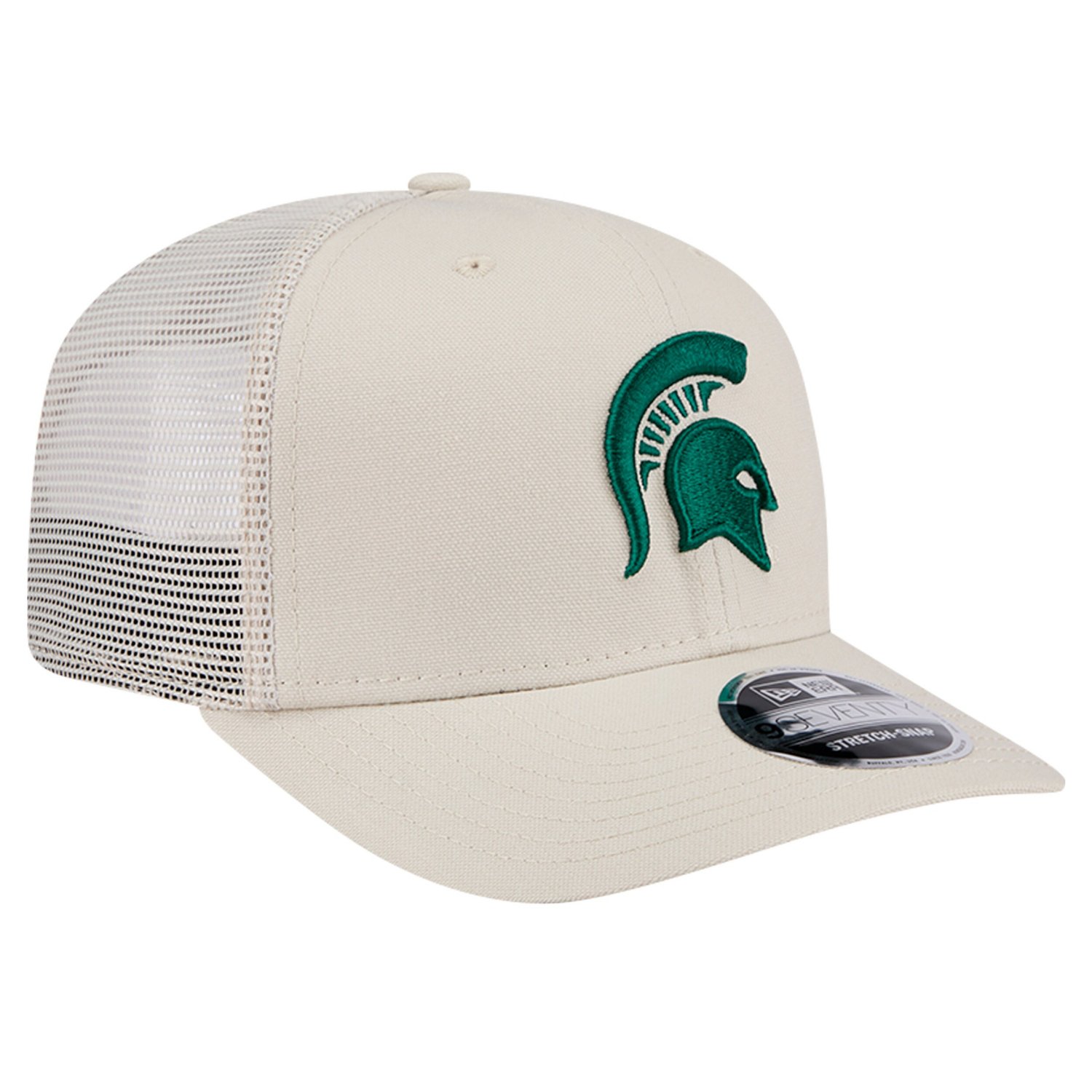 New Era Michigan State Spartans Canvas 9SEVENTY Stretch-Snap Adjustable Hat