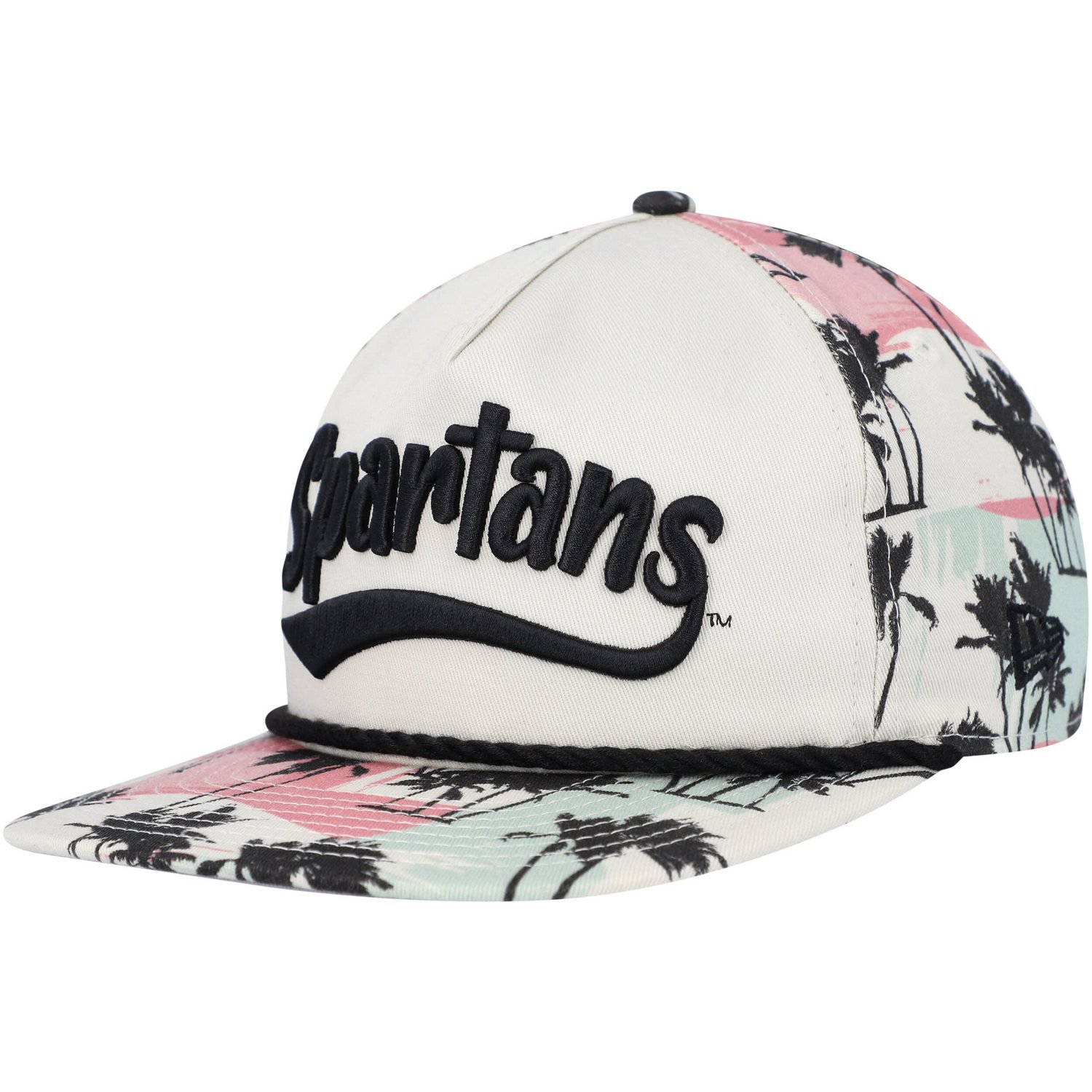 New Era Michigan State Spartans High Tide Golfer Snapback Hat                                                                    - view number 3