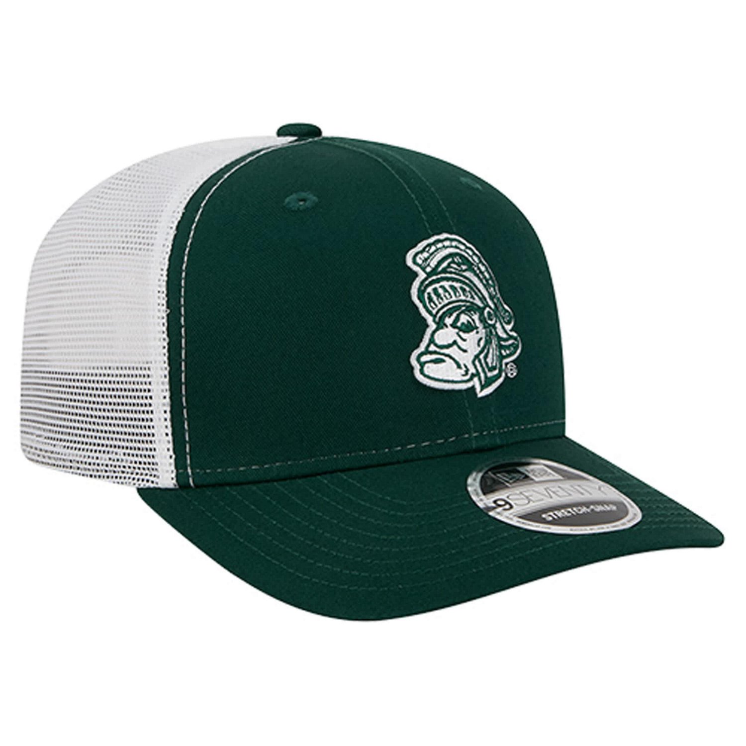 New Era Michigan State Spartans Team 9SEVENTY COOLERA Trucker Adjustable Hat - view number 3