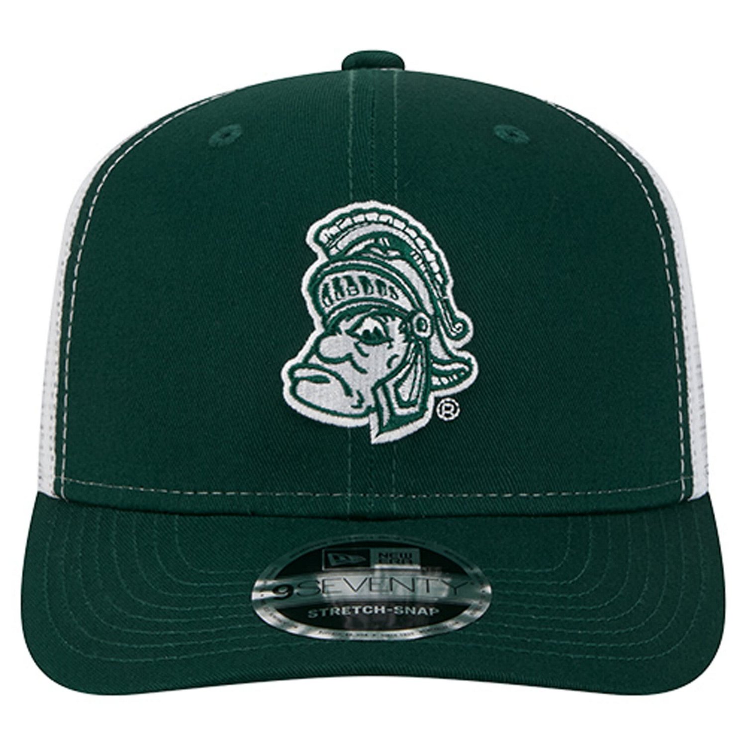 New Era Michigan State Spartans Team 9SEVENTY COOLERA Trucker Adjustable Hat - view number 2
