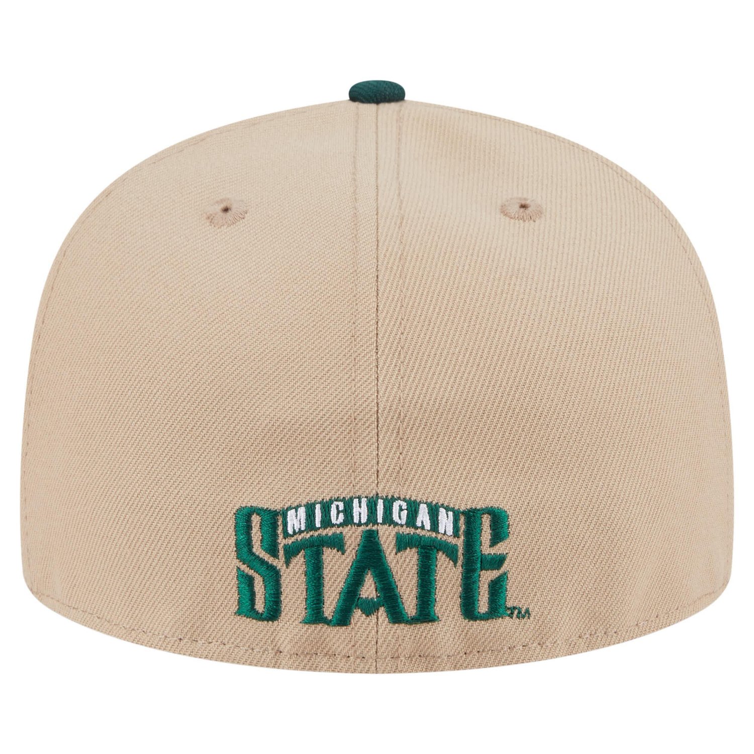 New Era Michigan State Spartans Throwback Two-Tone 59FIFTY Fitted Hat - view number 4