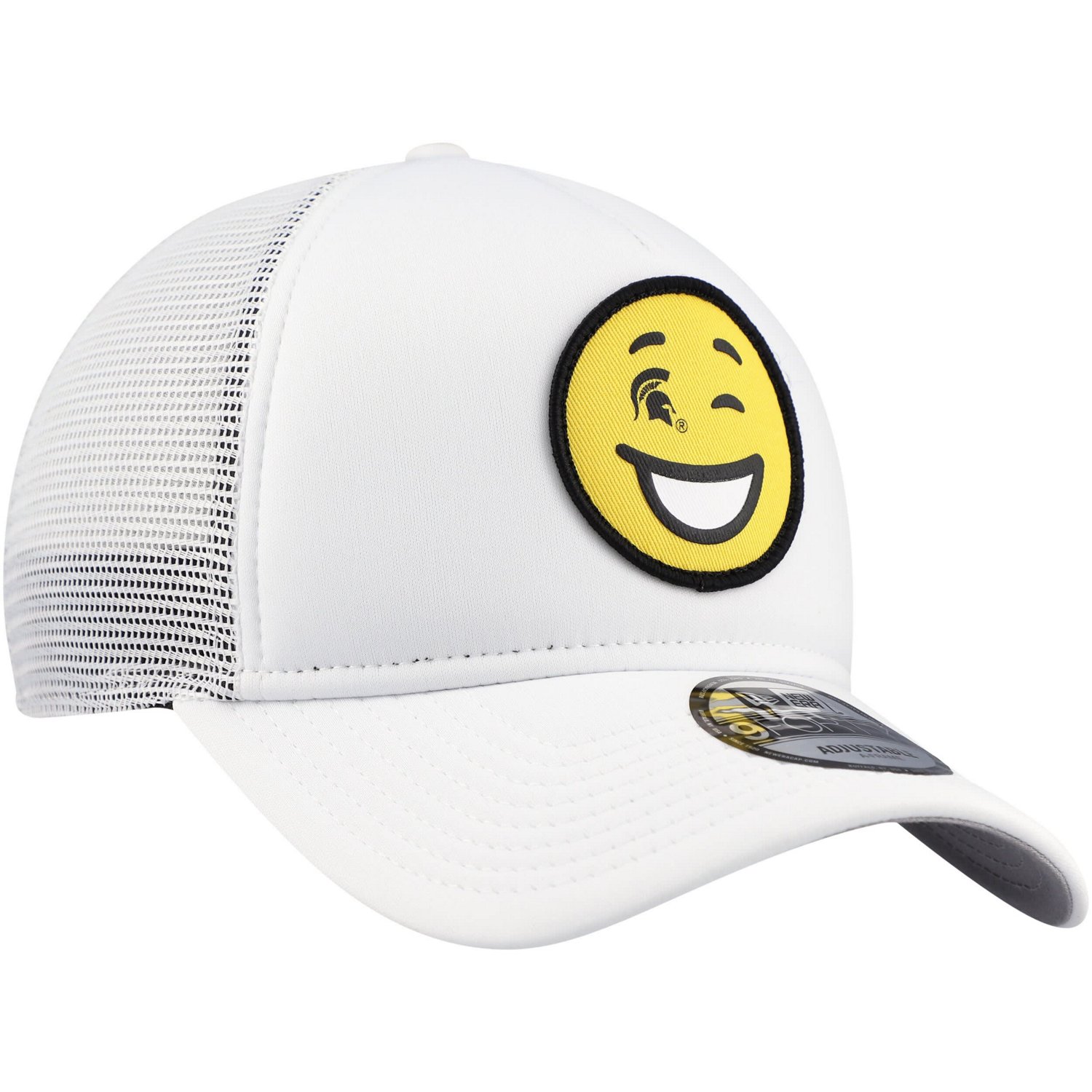 New Era Michigan State Spartans Wink Foam Trucker Adjustable Hat - view number 3