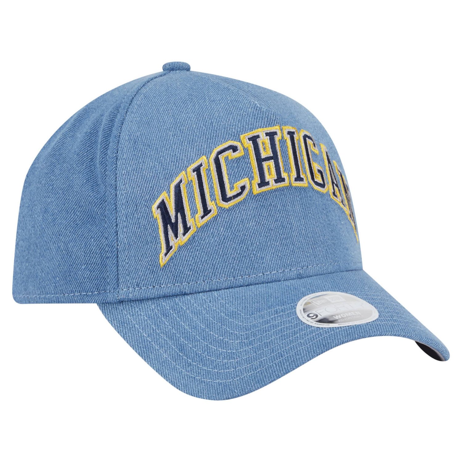 New Era Michigan Wolverines A-Frame 9FORTY Adjustable Hat - view number 3