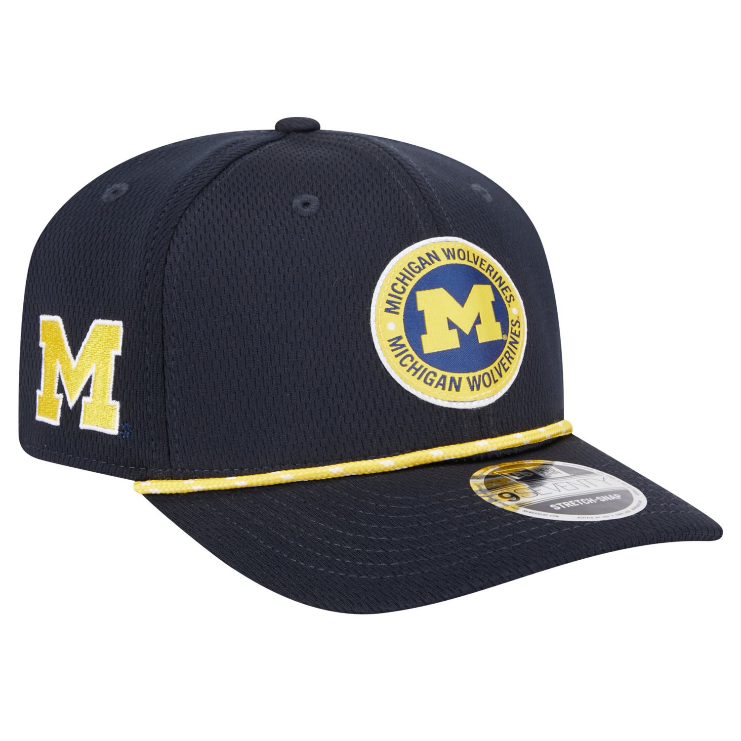 New Era Michigan Wolverines COOLERA 9SEVENTY Rope Stretch-Snap Hat