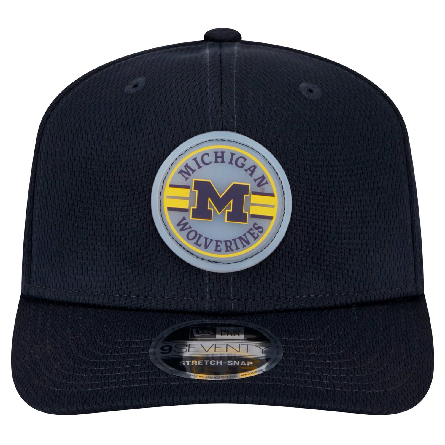 New Era Michigan Wolverines Patched 9SEVENTY Stretch-Snap Adjustable Hat