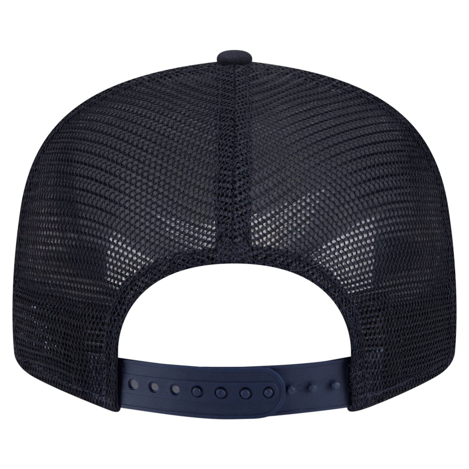 New Era Michigan Wolverines Split Panel 9FIFTY Snapback Trucker Hat