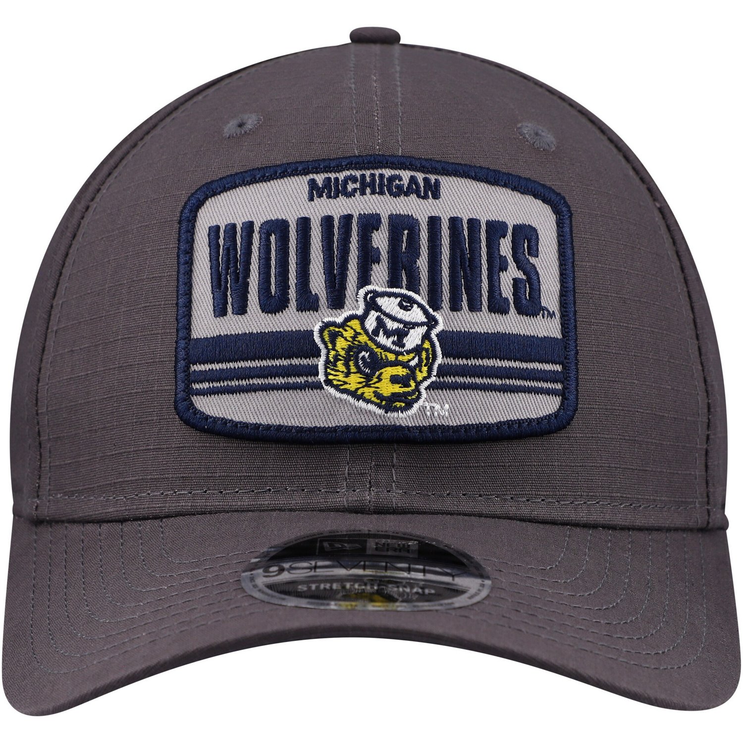 New Era Michigan Wolverines Team Elevated 9SEVENTY Stretch-Snap Adjustable Hat - view number 2
