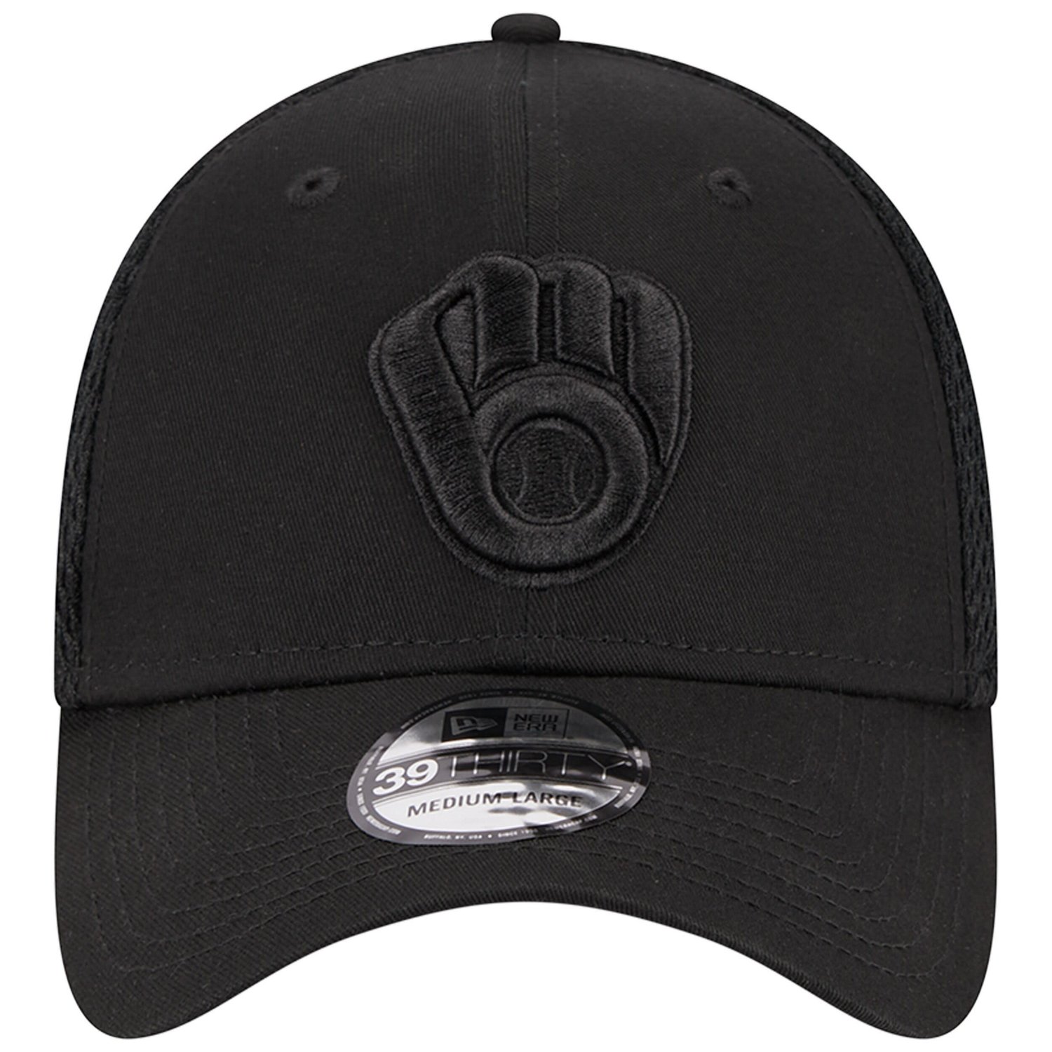 New Era Milwaukee Brewers -on- Neo Mesh 39THIRTY Flex Hat - view number 2