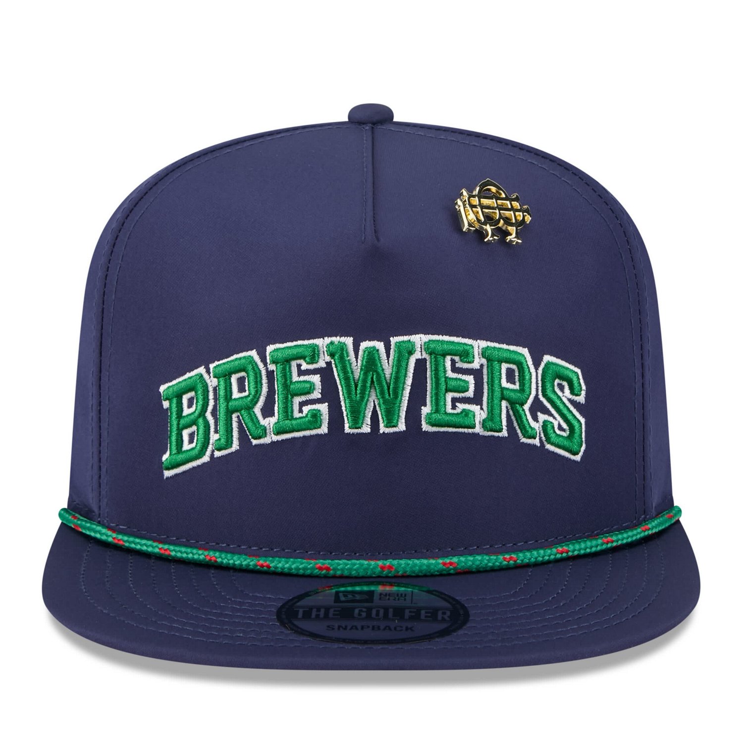 New Era Milwaukee Brewers 2025 Big League Chew Golfer Snapback Hat - view number 2