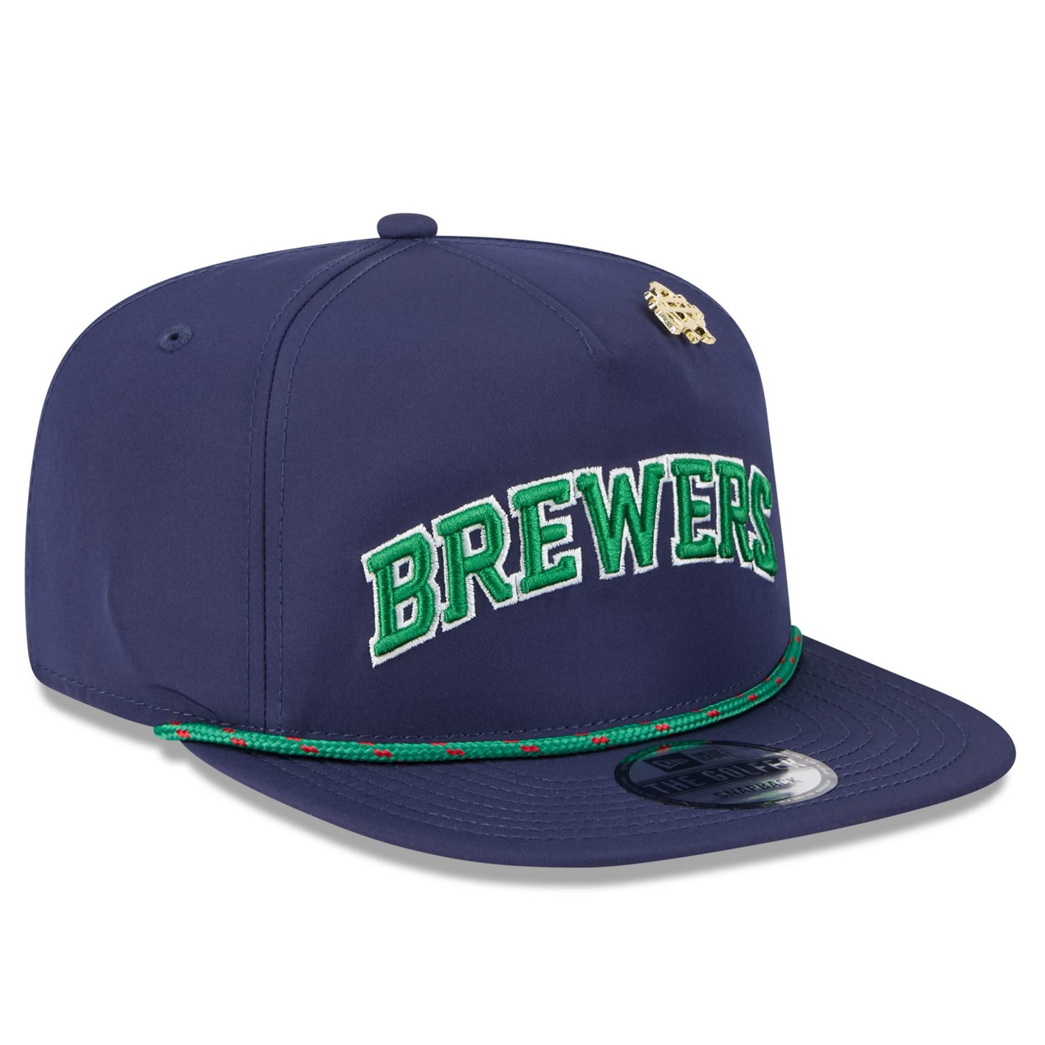 New Era Milwaukee Brewers 2025 Big League Chew Golfer Snapback Hat - view number 3