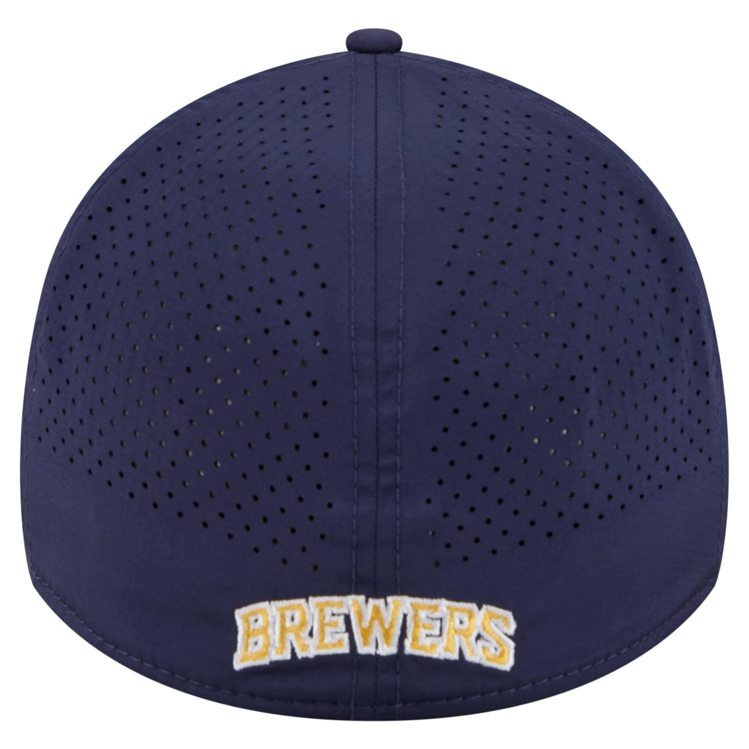 New Era Milwaukee Brewers 39THIRTY A-Frame Perforated Flex Hat - view number 4