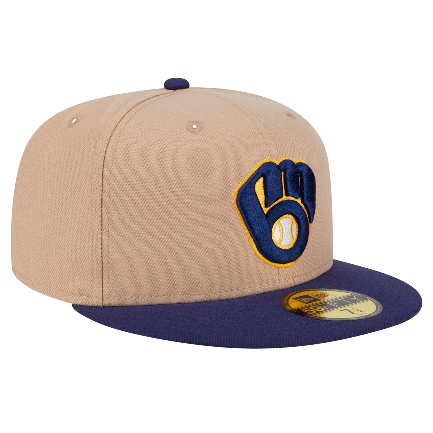 New Era Milwaukee Brewers 59FIFTY Fitted Hat - view number 3