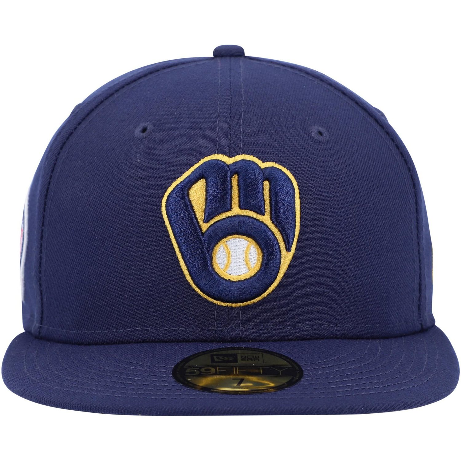 New Era Milwaukee Brewers 9/11 Memorial Side Patch 59FIFTY Fitted Hat