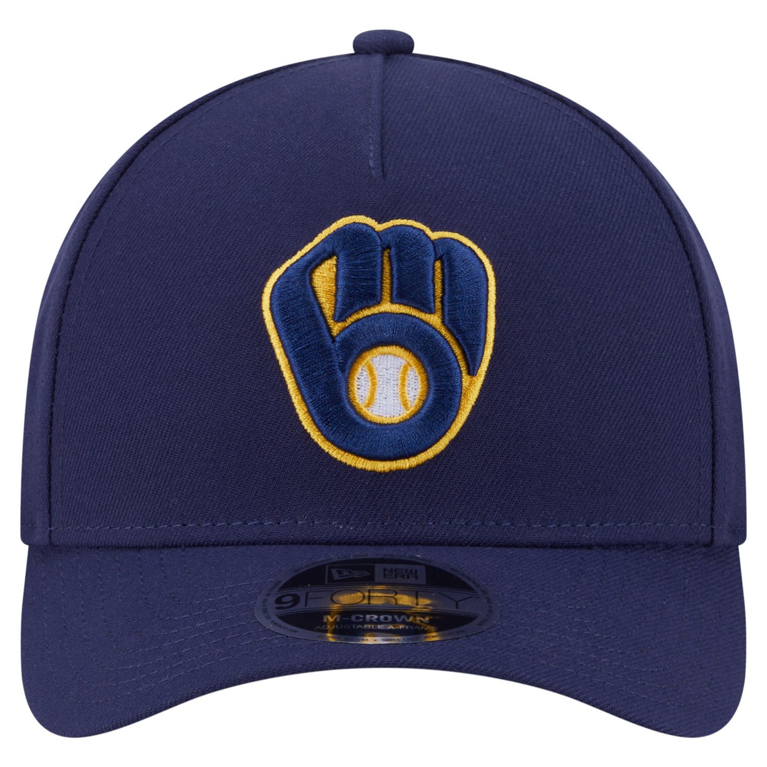 New Era Milwaukee Brewers 9FORTY M-Crown Adjustable Hat                                                                          - view number 2