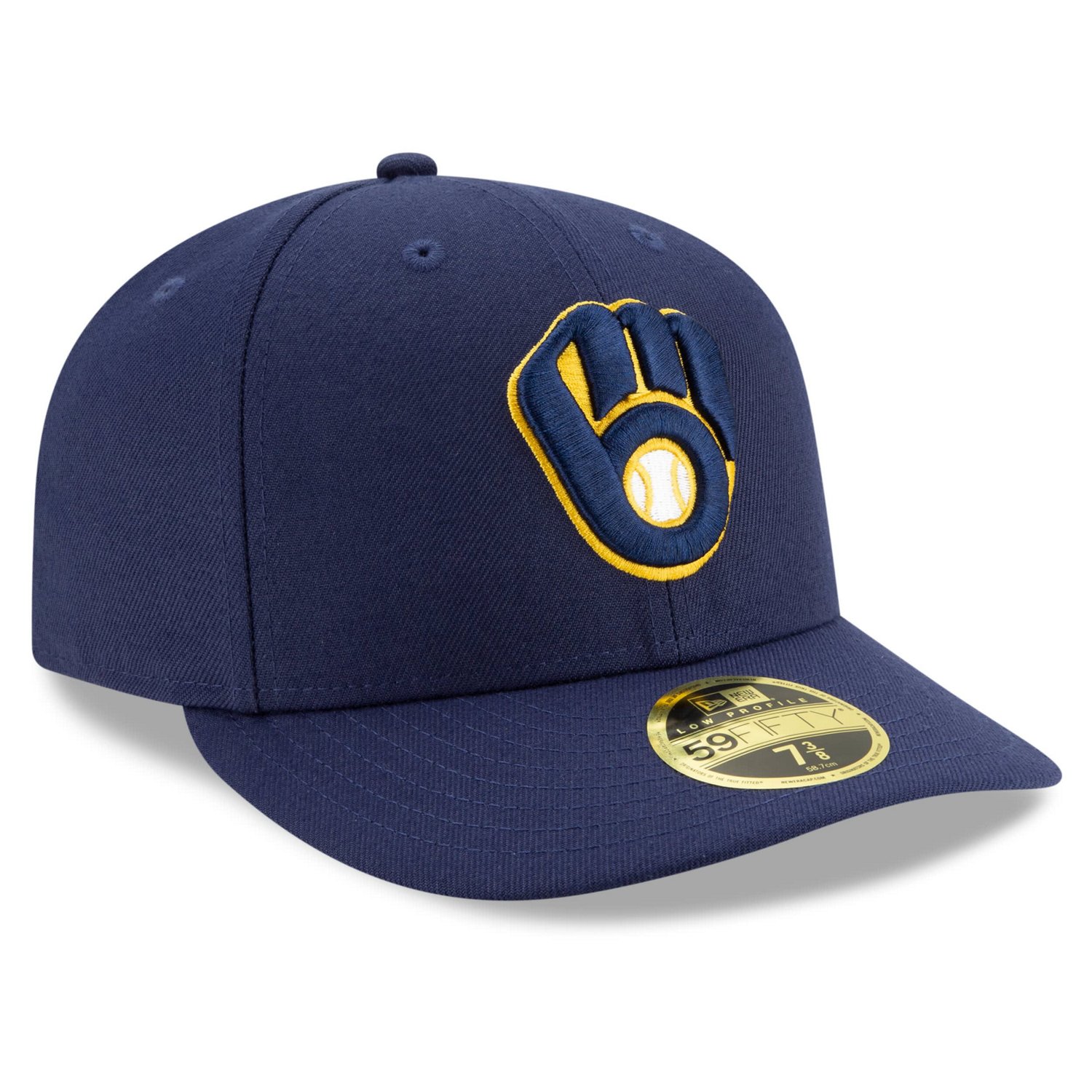 New Era Milwaukee Brewers Authentic Collection On-Field Low Profile 59FIFTY Fitted Hat